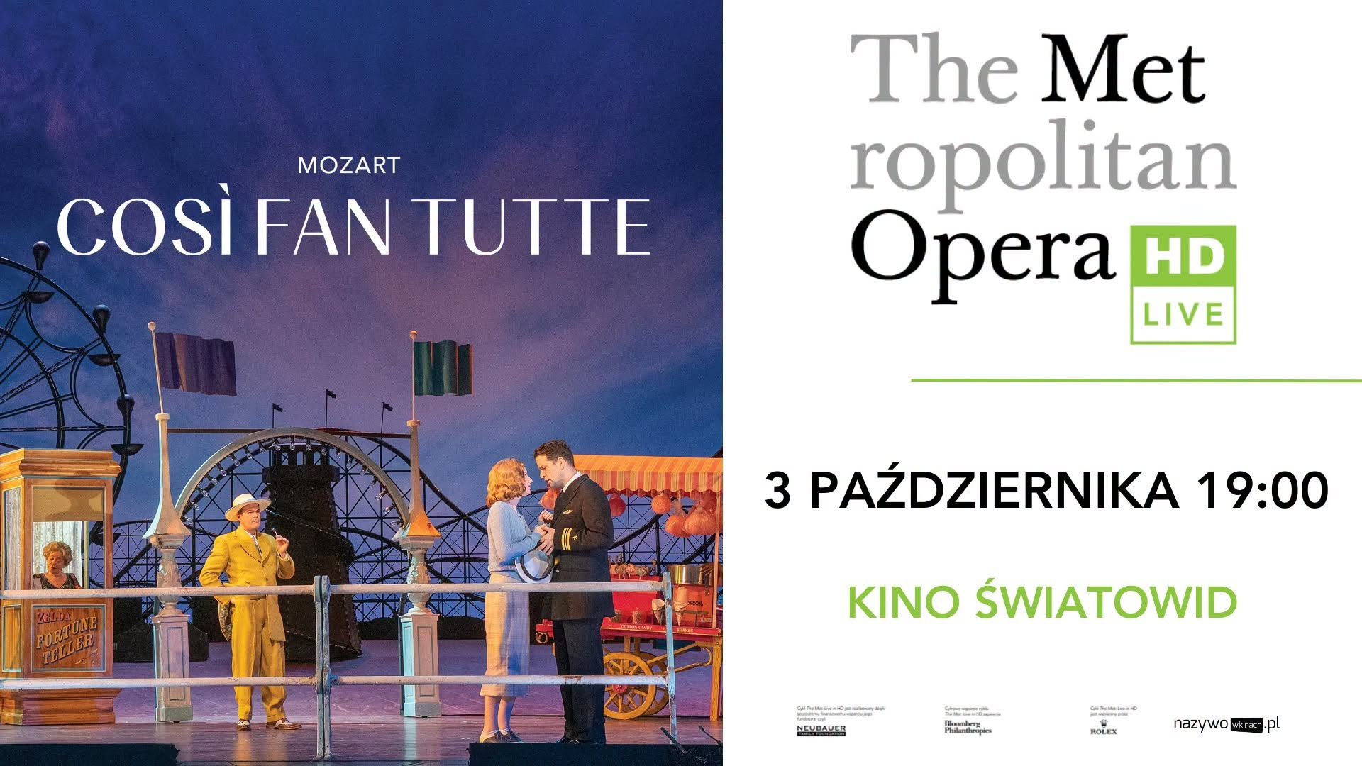 The Metropolitan Opera: Cosi Fan Tutte