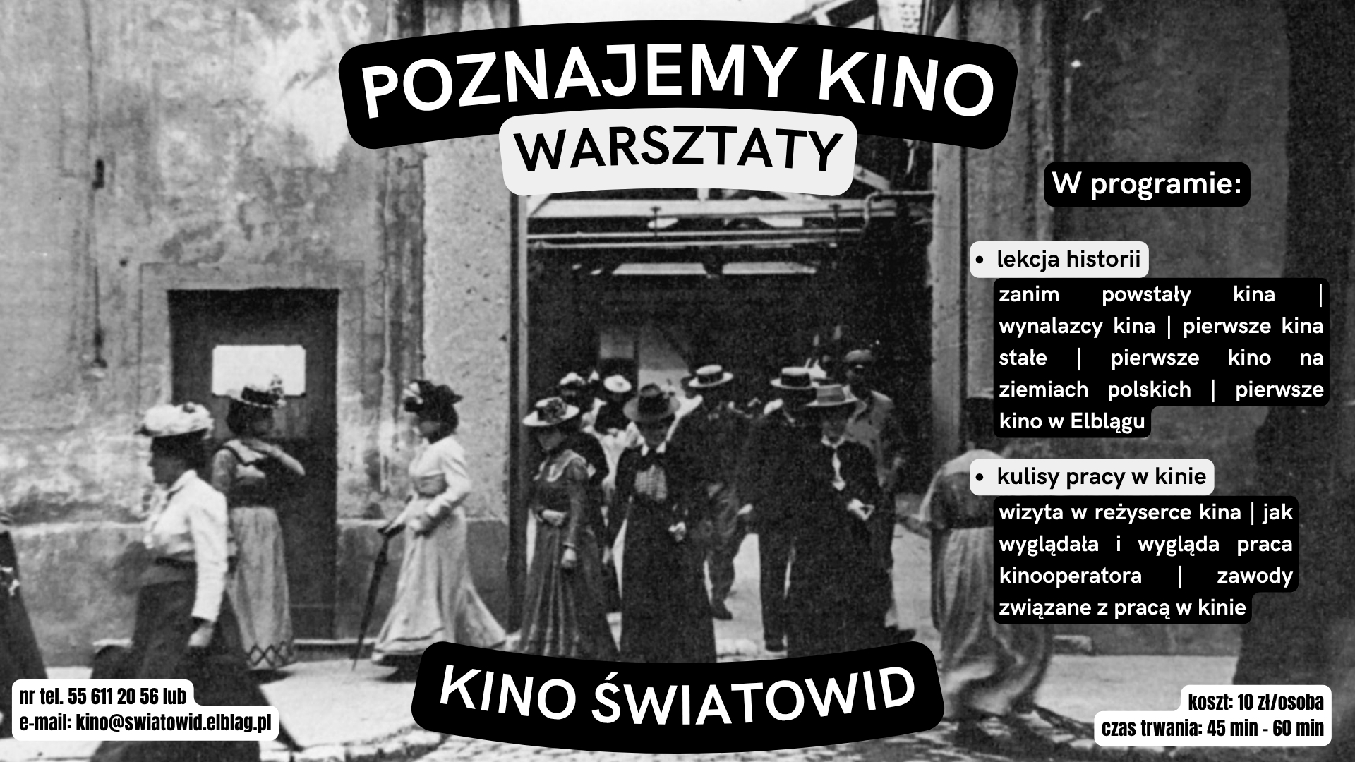Warsztaty "Poznajemy kino"
