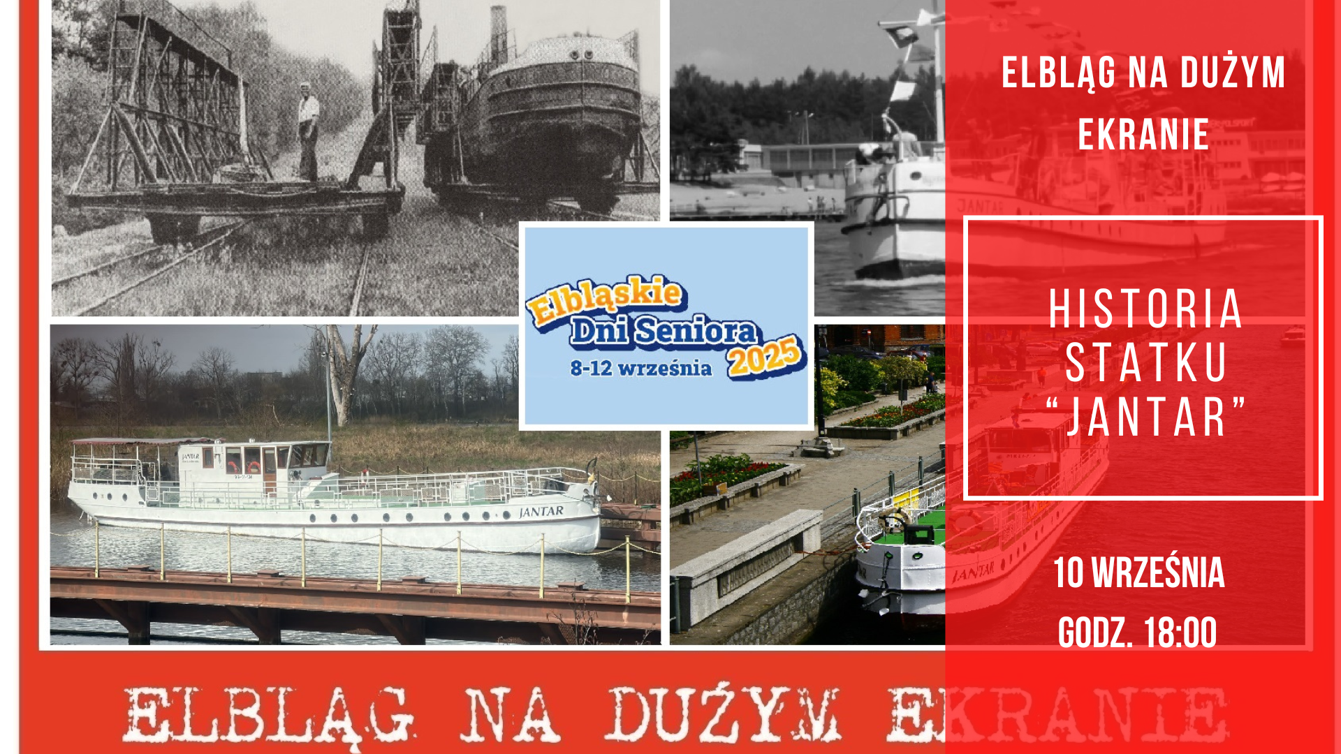 Elbląg na dużym ekranie: Historia statku "Jantar"