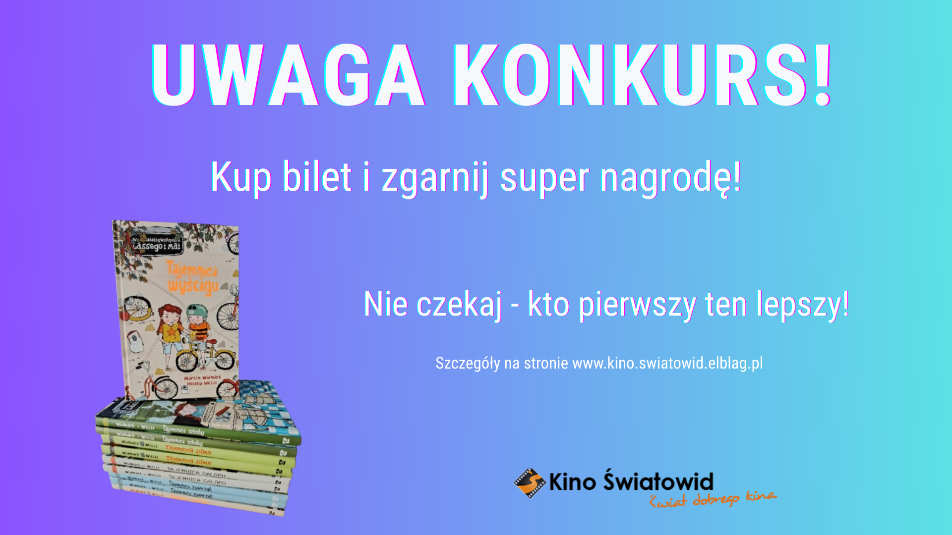 "Biuro detektywistyczne Lasseo i Mai. Licz do czterech" - Konkurs