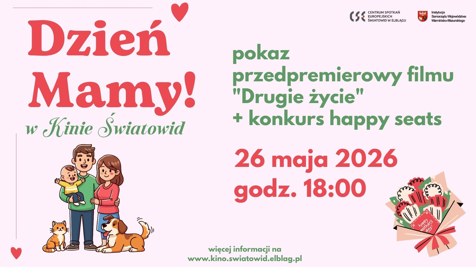 Dzień Mamy w Kinie Światowid!