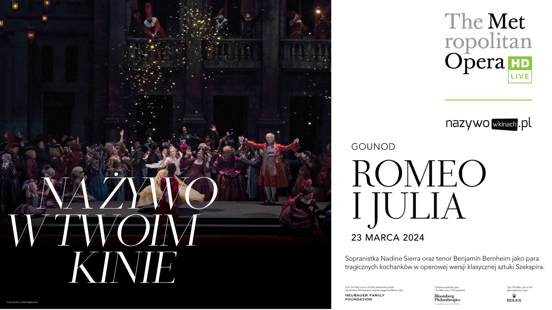 The Metropolitan Opera: Romeo i Julia