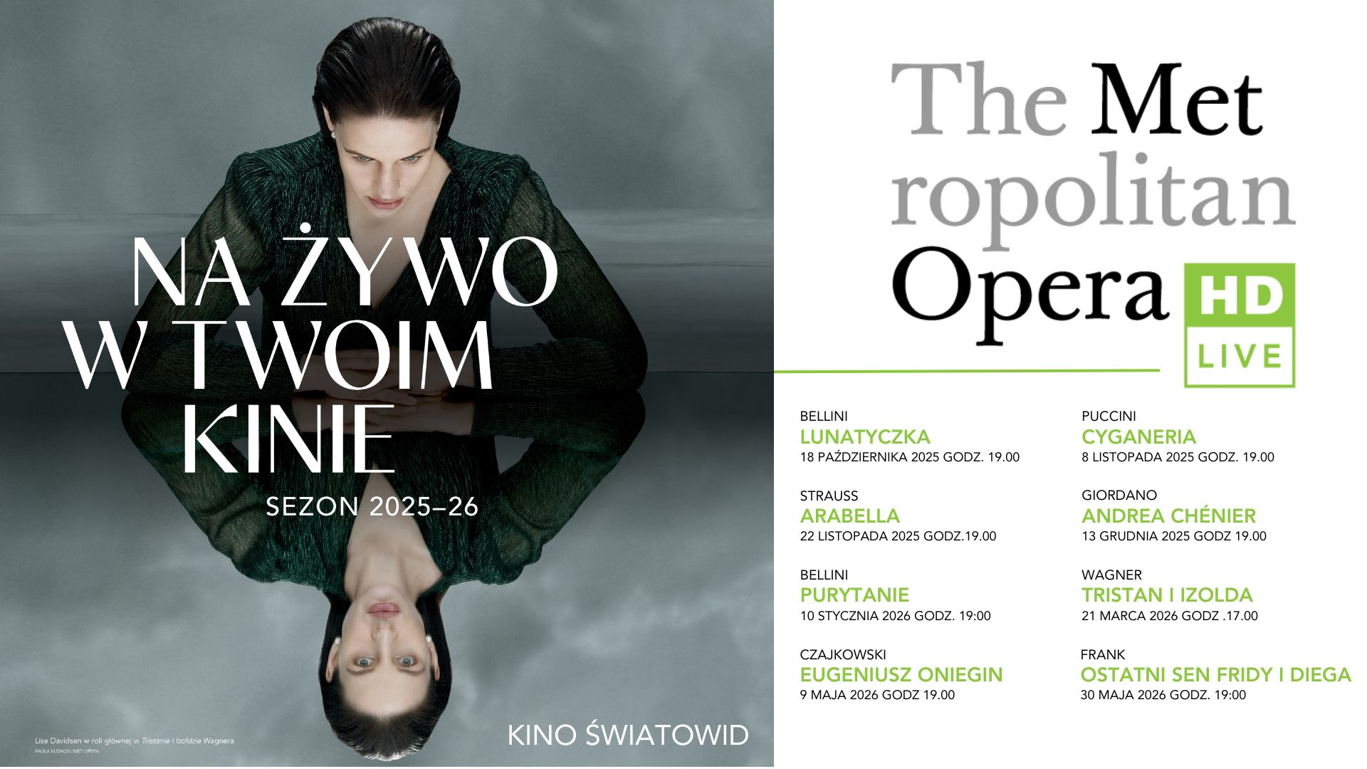 Nowy sezon transmisji z The Metropolitan Opera | 2025/2026