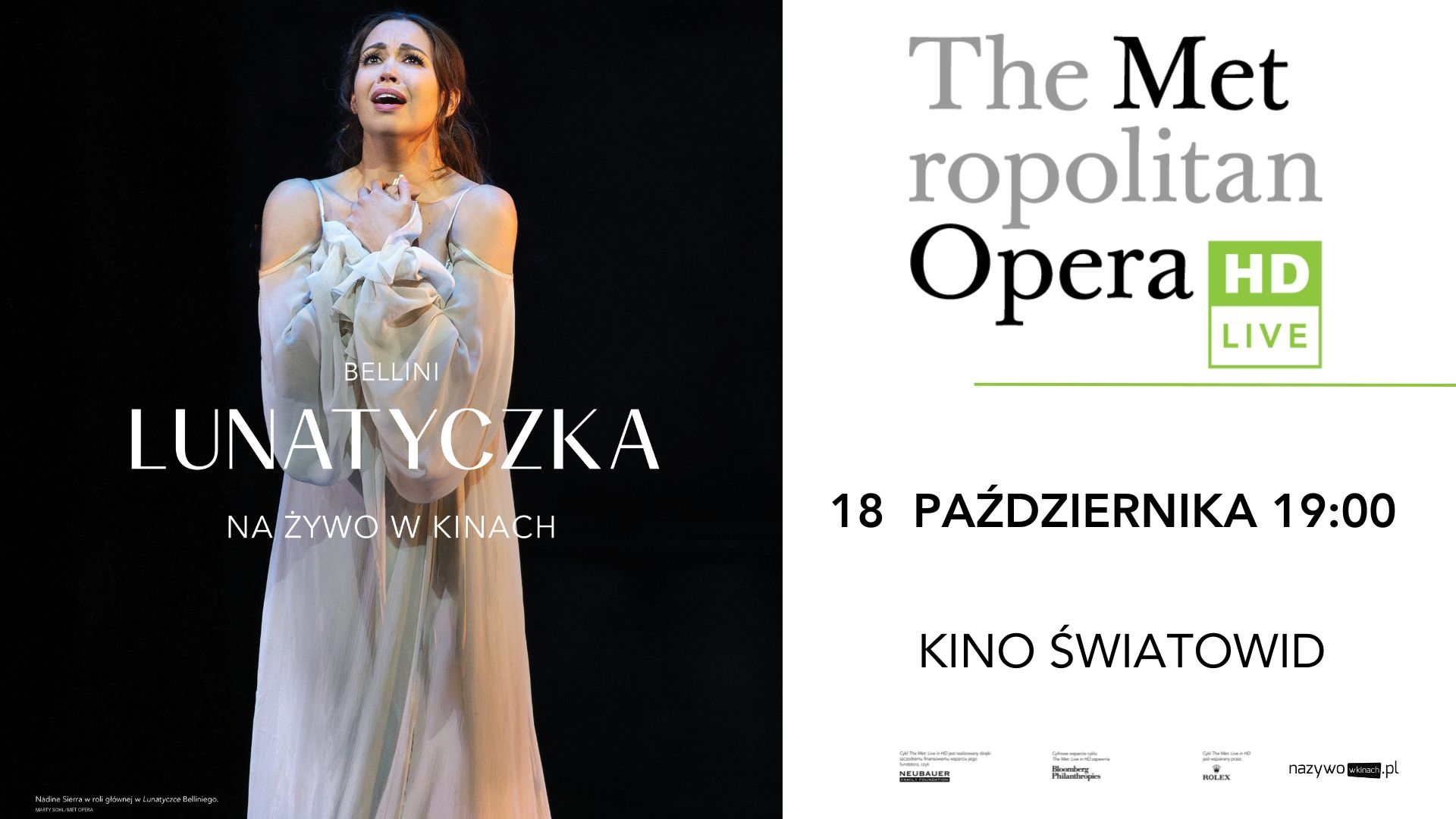 The Metropolitan Opera: Lunatyczka