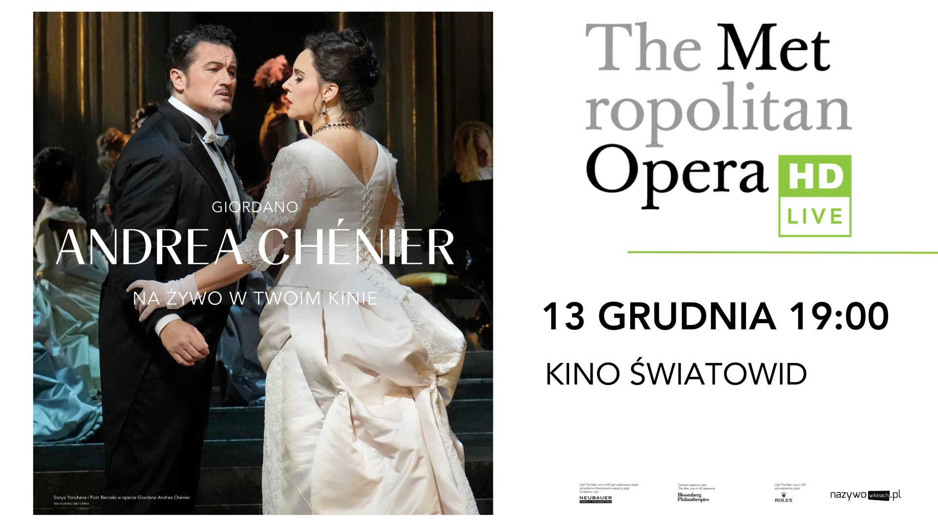 The Metropolitan Opera: Andrea Chénier