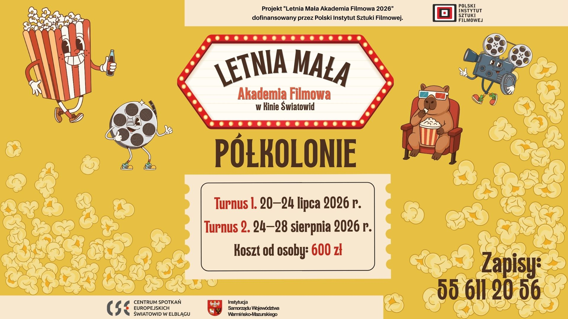 Letnia Mała Akademia Filmowa 2026